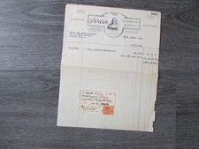 L Orlik London Orlik Pipes Manufacturer Tobacco Original 1928 Invoice Letterhead