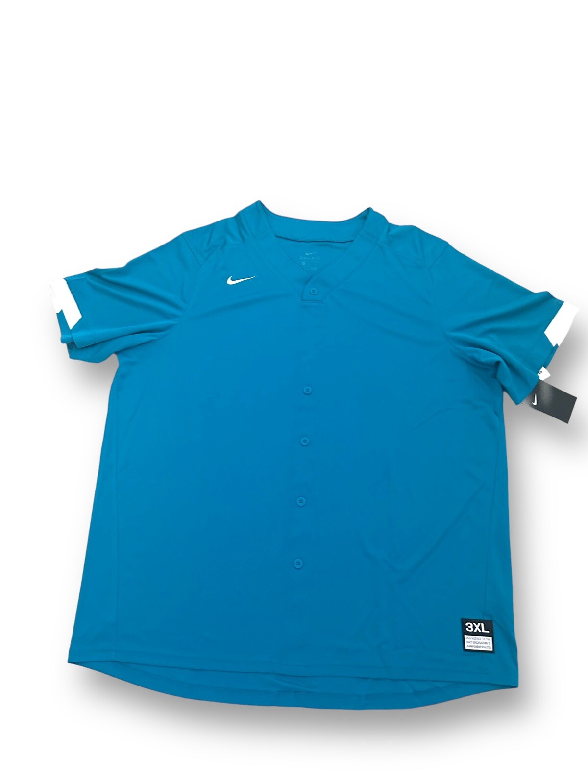 Мужская тренировочная бейсбольная майка Nike Dri-fit с коротким рукавом AA9810-402 Sz 3XL NWT 5490₽