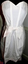 Dress Strapless Pale Pink Blush Bow Front ASOS Misses size 12US New