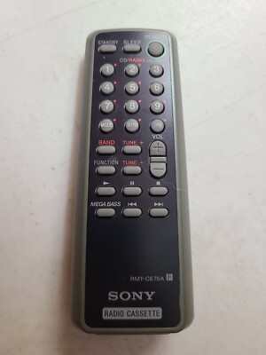 Sony Remote Control RMT CE 75 A.