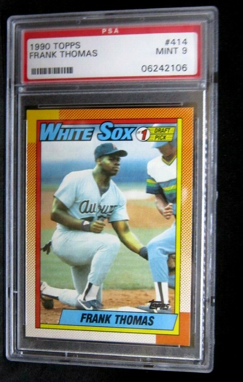 Topps White Frank Thomas front