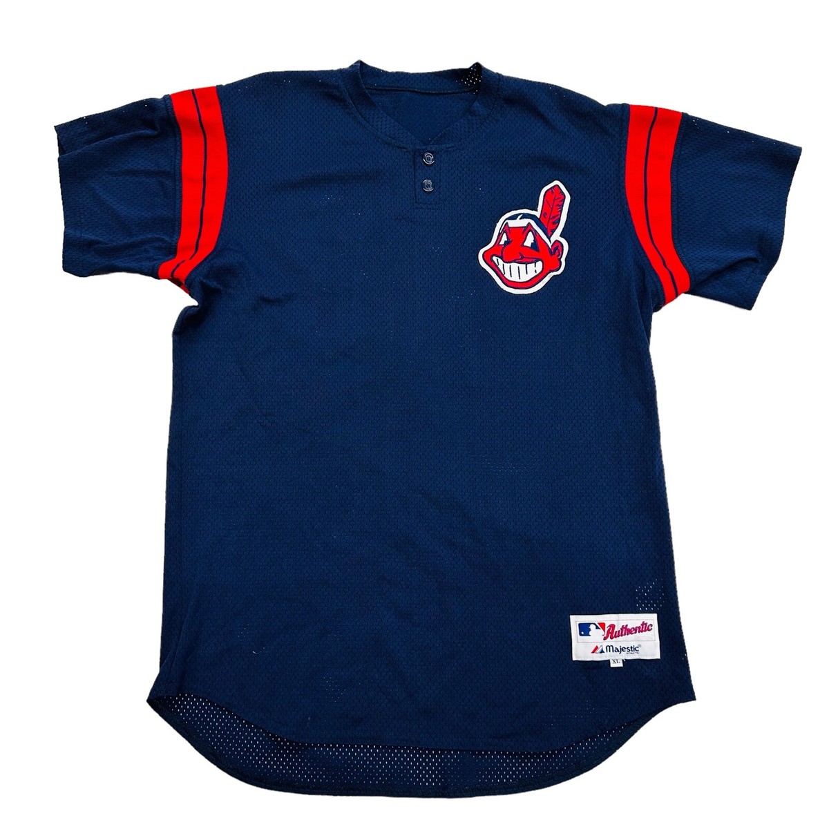 90's Cleveland Indians Majestic Minnie Mendoza Worn Batting