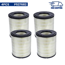 4PCS P527682 Air Filter For Freightliner Century Columbia Coronado RS3518 46556