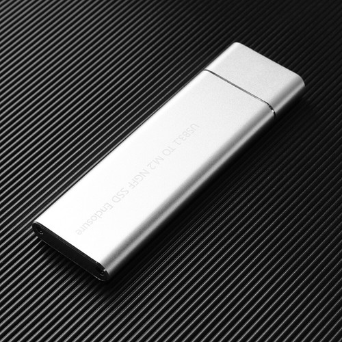 Aluminum USB 3.1 Gen 1 Type C to B Key M.2 SSD Case External SSD Enclosure - Photo 8/15