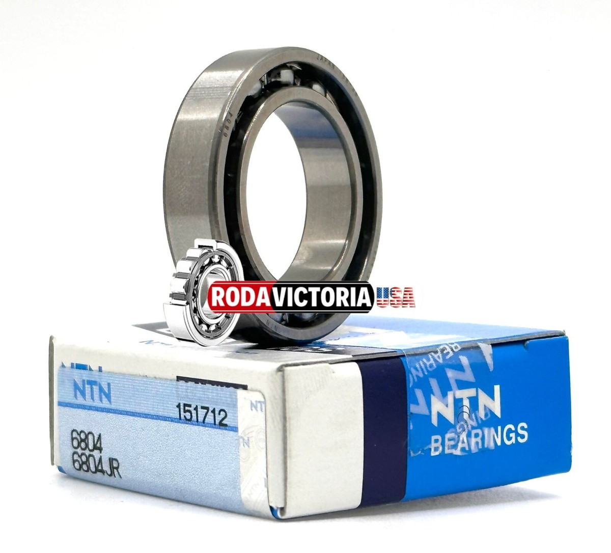 NTN JAPAN 6804 JR DEPP GROOVE BALL BEARING, OPEN, NO SEALS