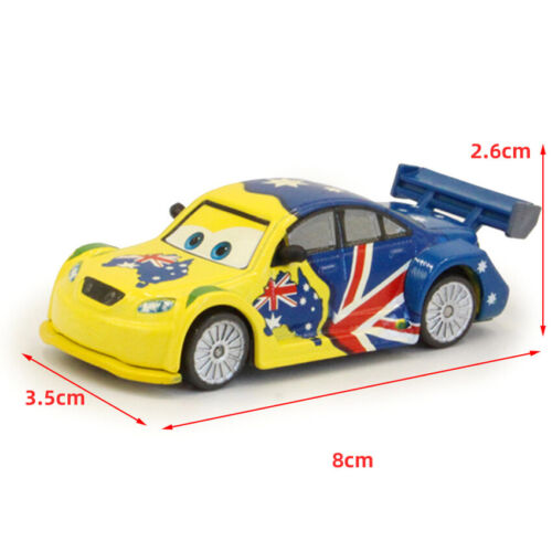 Disney Pixar Cars Toys 1:55 Lightning McQueen Diecast Kids Model Car Lot Loose - Picture 36 of 281