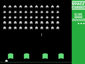 SPACE INVASION Colecovision game cartridge and manual Space Invaders homebrew