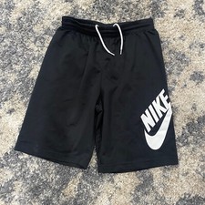 Nike SB Athletic Shorts Big Swoosh Dri-Fit Black Boy  s: L
