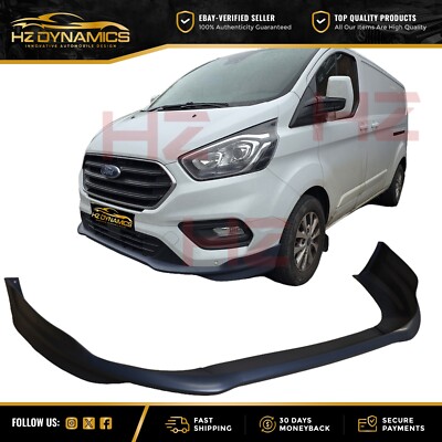 Front Stoßstange Splitter Lippe Diffusor Spoiler passt für Ford Transit Custom 2017-2023 UK