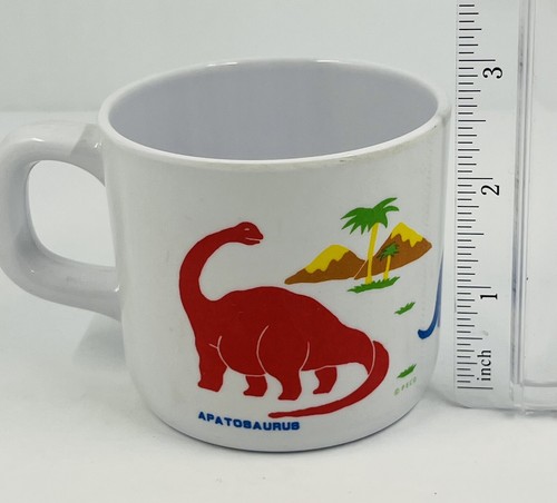 Vintage 1980’s Child's Peco Melamine Cup With Dinosaurs - Picture 7 of 7