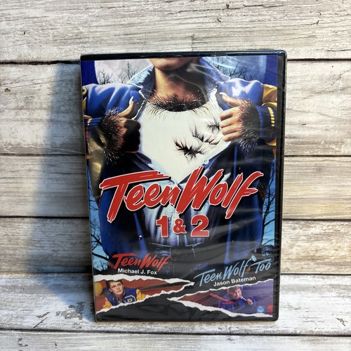 NEW! Teen Wolf 1 & 2 DVD Michael J Fox Jason Bateman Sealed Classics Ships FREE