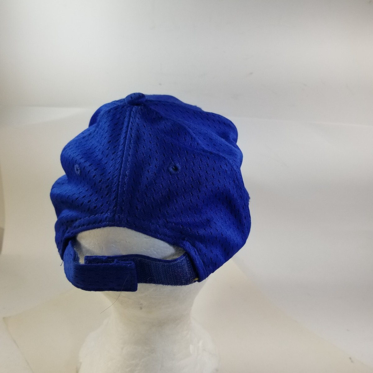 Vintage Blue Blank Hat Cap Strap Back Baseball Youth Kids View 5
