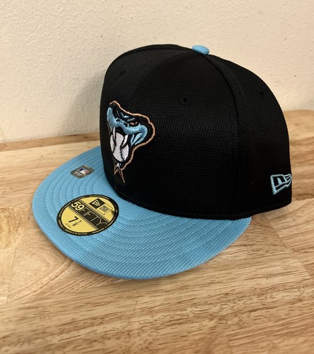 Arizona Diamondbacks Teal New Era 59FIFTY On Field Cap Hat Fitted Size 7 7/8 - Picture 4 of 8