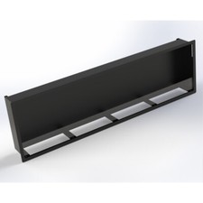 Camino bioetanolo 155 cm incasso 4 bruciatori Detr. fiscale camino stufa biocami