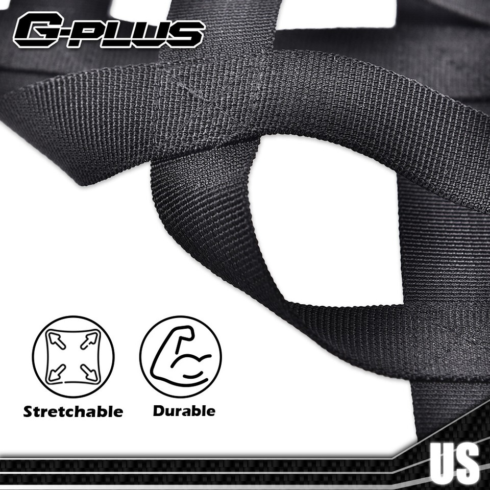 Nerf Bar Nets For Tusk Alba 757 Titan ATV - Fits Honda, Yamaha, Suzuki, Kawasaki (Blue)