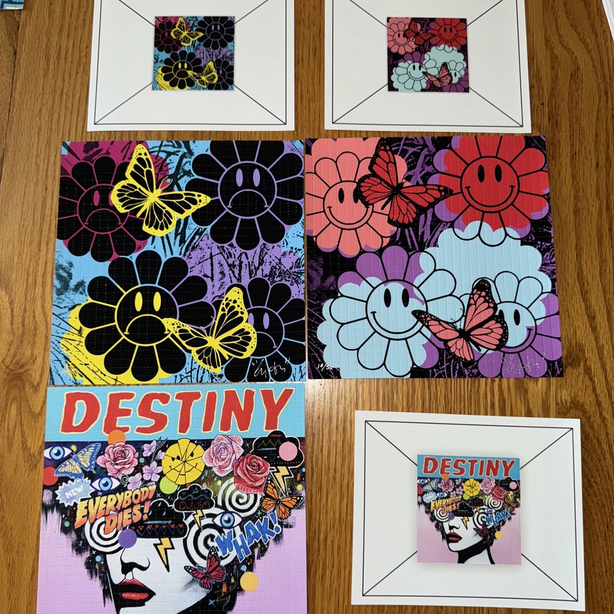 COPYRIGHT Blotter Art PRINT MK-ULTRA 2-3 & DESTINY Drug