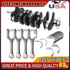 For 2011-2020 Hyundai Kia 2.4L Crankshaft w/ Connecting Rod & Main Rod Bearing