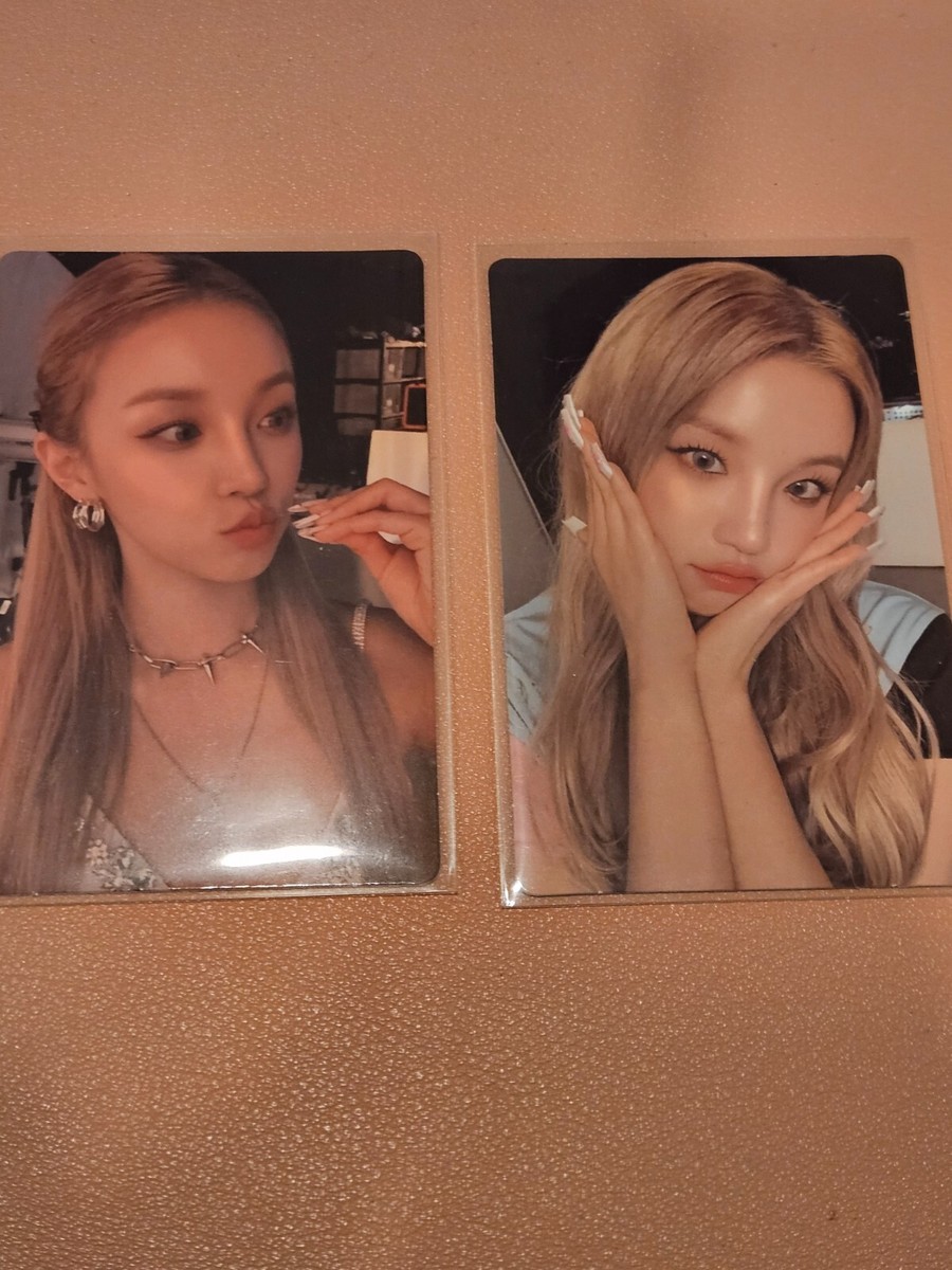 G)I-DLE GIDLE Heat Yuqi Blaze Flare Version Official Photocard | eBay