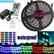 Led Strip Lighting 2 5M 32.8 Ft 5050 RGB 300 LEDs Flexible Color Changing Light