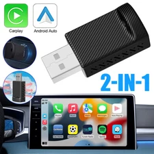 Wired to Wireless CarPlay Adapter /Android Auto Adapter Plug & Play USB Dongle