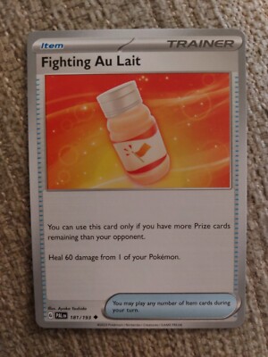 Fighting Au Lait - 181/193 - Trainer - Paldea Evolved - Pokemon - fast neuwertig/neuwertig