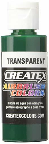 Createx - Pittura 60 ml, Trasparente, Colore: Verde Chiaro (e9x)