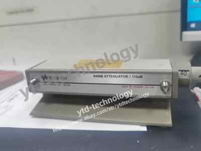 HP Agilent Keysight 8496B Attenuatore 18 GHz 110 dB 10 dB step Attenuator/lhy