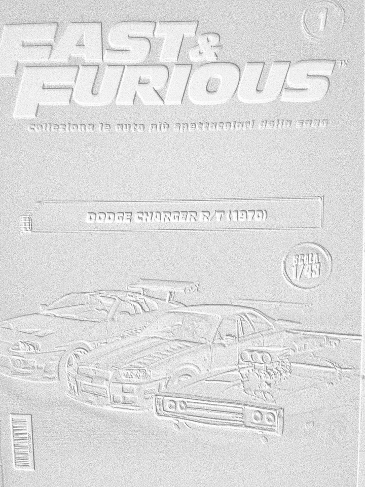 Fast and furious  1/43  collezione deagostini new 2023 - Immagine 2 di 2