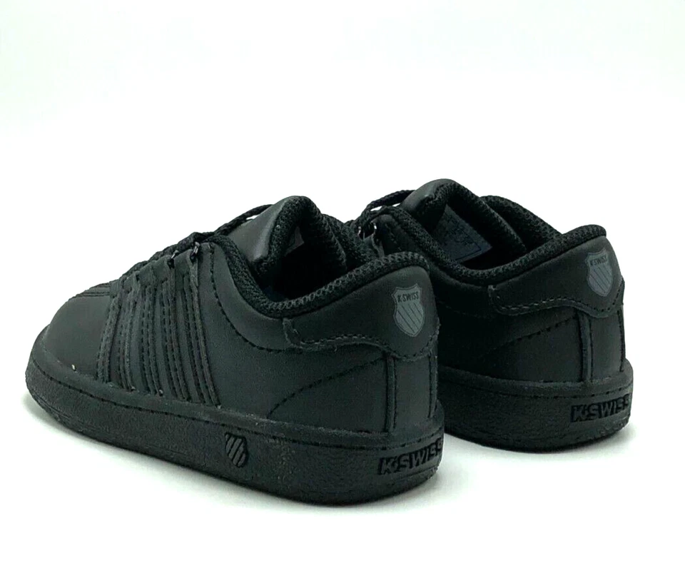 *NUEVO* BEBÉ NIÑO K-SWISS CLASSIC VN LOW (TD) NEGRO/NEGRO (23343 003) 👍 Foto 4 de 4