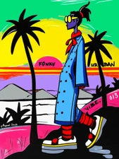 "FUV 013" One-of-A-Kind, Collectible Series, Vibrant, Signed, Original Artwork