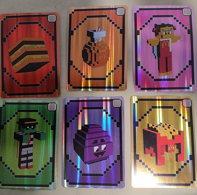 Mcdonald s x Minecraft Zombie Hamburglar Grimace Egg Movie Card/Code