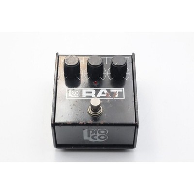 Pro Co RAT Gitarren-Effektpedal hat Kratzer und Dellen