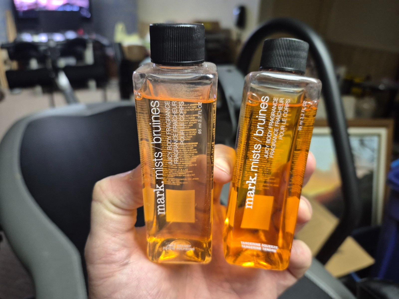 2 Mark Mists Bruines Just Peachy Peach & Tangerine Body Frag
