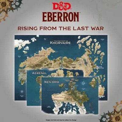 D&D Landkarte Eberron | englisch | EAN 9420020250314