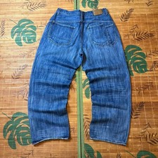 1990s Vintage Rocawear Baggy Skater Denim Jeans 34 Wasit Hip Hop