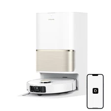 New Dreame L50 Ultra White robot vacuum 19500Pa AI obstacle avoidance self clean