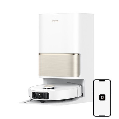 DREAME L50 Ultra White Robot Vacuum 19,500Pa Suction Handle High Thresholds｜NEW