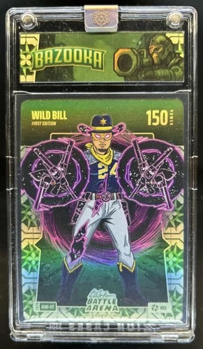 2026 Bo Jackson Battle Arena Wild Bill Grandma\'s Linoleum Battlefoil SP GLBF-117