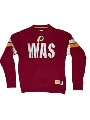 NFL Team Apparel Washington Redskins Retro American Football Pullover Small
