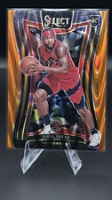 2024-25 Panini Select Mezzanine Jamal Shead #398 Orange Tectonic Prizm (RC)
