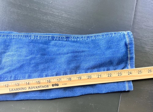 Vineyard Vines VV Girls Denim Overalls Jeans Pants Indigo Size 12 - Picture 7 of 7