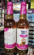 Jordan's Skinny Mixes Caramel Syrup 25.4 Fl Oz Sugar Free 0 Calories 