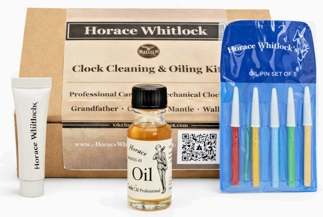 Clock Oil Kit - Perfect for all Clocks, Grandfather Clocks, Cuckoo Clocks TM