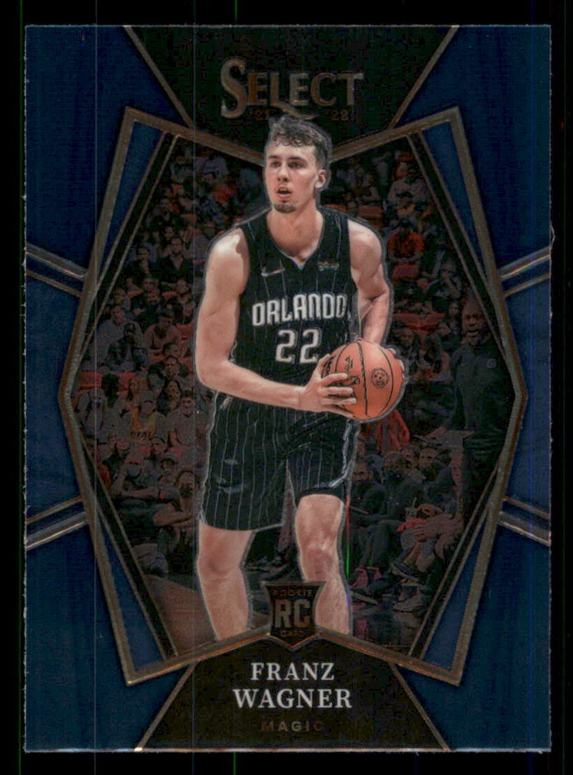 Franz Wagner 2021-22 Panini Select #120 Blue (Retail Base) RC Orlando Magic