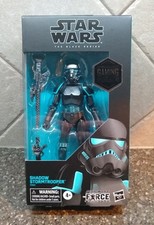 NEW STAR WARS THE BLACK SERIES FORCE UNLEASHED SHADOW STORMTROOPER 6 FREE SHIP