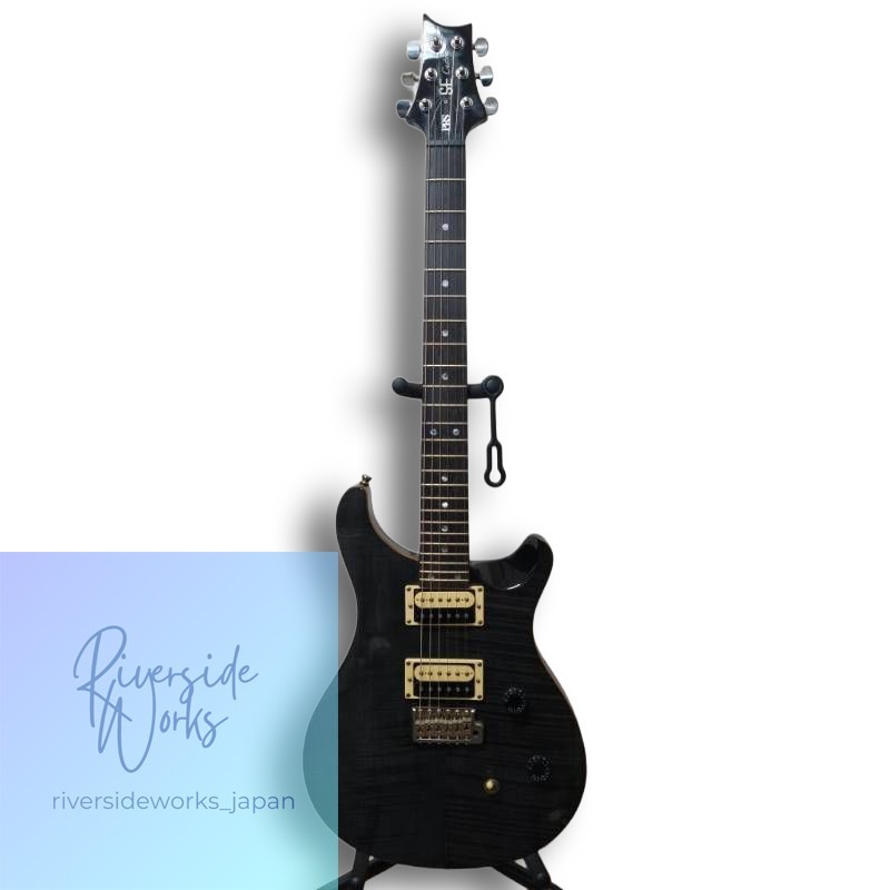 PRS Paul Reed Smith SE Custom 24 Black Electric Guitar Korea WMI