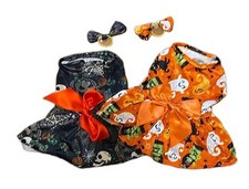 Dog Dress Halloween Dog Dresses Set Of Two XS Halloween Dress Up Costume