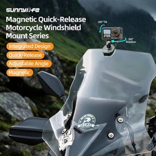 Magnetic Windscreen Clamp Aluminium Alloy Motorbike Clamp Accessories