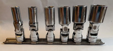 Snap-on  FSU Swivel Sockets 3/8 Drive SAE 3/8-3/4 Socket Set of 6  FSU