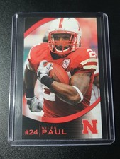 Niles Paul - Nebraska Football 2010 - Nebraska Cornhuskers - Pocket Schedule